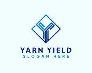 Modern Generic Diamond Letter Y logo design