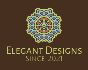 Ornamental Geometric Pattern  logo design