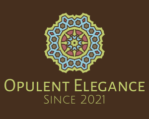 Ornamental Geometric Pattern  logo design