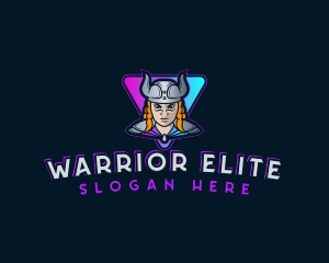 Viking Warrior Gaming logo design