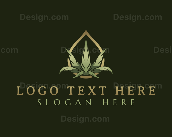 Premium Marijuana Cannabis Logo