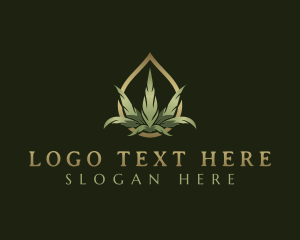 Premium Marijuana Cannabis logo