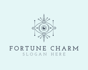 Fortune Teller Eye logo design