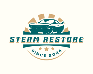 Automotive Car Restoration logo design