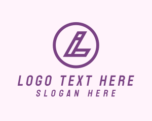 Modern Logistics Letter L logo