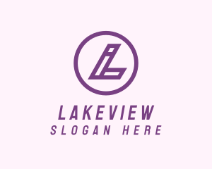 Modern Logistics Letter L logo design