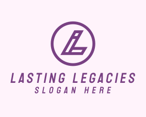 Modern Logistics Letter L logo design