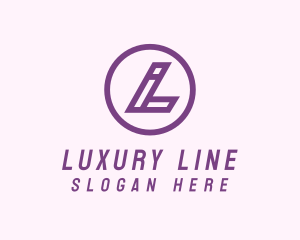 Modern Logistics Letter L logo design