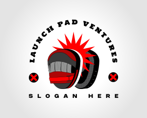 Boxing Pad Training logo design