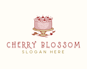 Cherry Cake Patisserie logo design