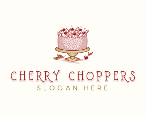 Cherry Cake Patisserie logo design