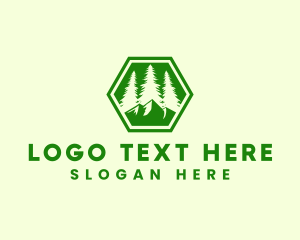 Outdoor Forest Mountain Logo