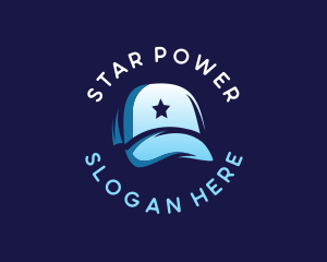 Baseball Cap Star logo design