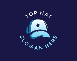 Baseball Cap Star logo design