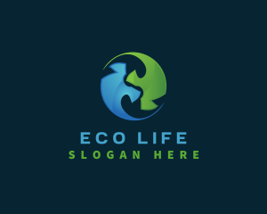 Eco Shirt Clothing logo design