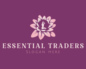 Flower Zen Yoga logo design