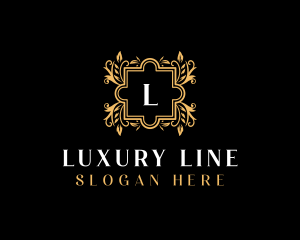 Luxury Floral Event logo design