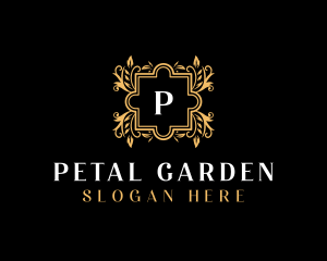 Luxury Floral Event logo design