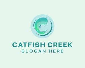 Green Catfish Aquarium logo