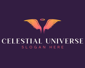 Spiritual Celestial Angel logo