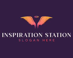 Spiritual Celestial Angel logo