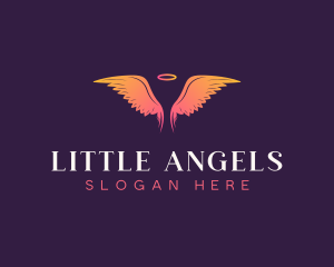 Spiritual Celestial Angel logo design