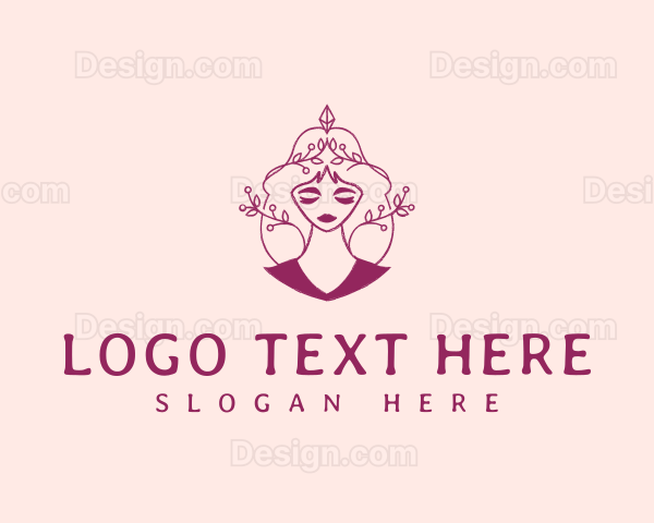 Ethereal Beauty Woman Logo