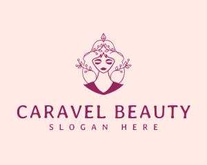 Ethereal Beauty Woman logo design