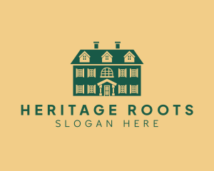 Colonial House Property logo design