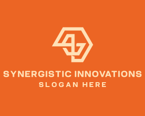 Abstract Hexagon Symbol logo