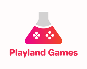 Gradient Flask Game Controller logo