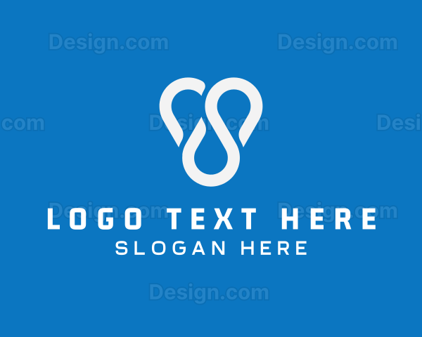 Simple Modern Loop Logo