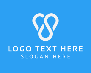 App - Simple Modern Loop logo design