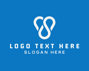 Simple Modern Loop logo