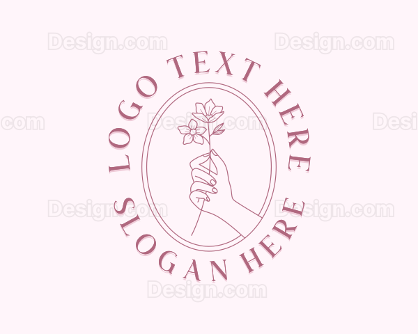 Flower Hand Spa Logo