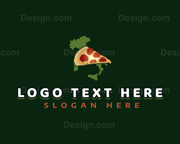 Italian Pizza Cuisine Logo