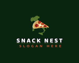 Italian Pizza Cuisine  logo design