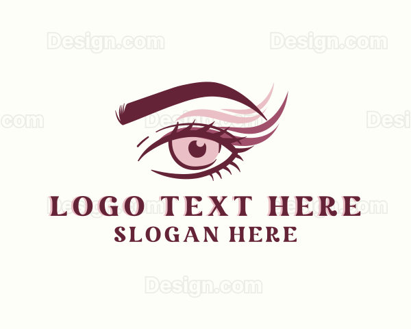 Beauty Eyelash Cosmetics Logo