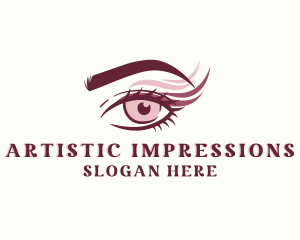 Beauty Eyelash Cosmetics logo design