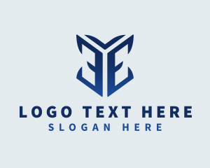 Elegant Professional Startup Letter E logo