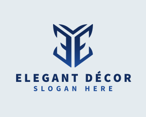 Elegant Professional Startup Letter E logo design