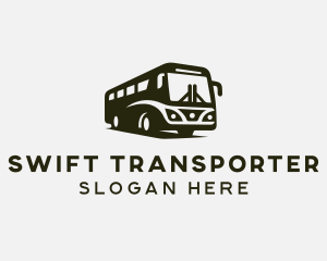 Bus Transportation Vehicle logo design