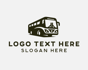 Vehicle - Bus Transportation Vehicle logo design