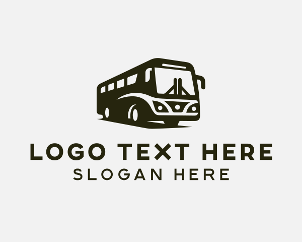 Shuttle Bus logo example 1