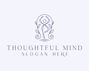 Holistic Zen Yoga Spa logo design