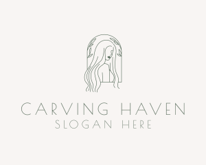 Natural Hair Salon logo design