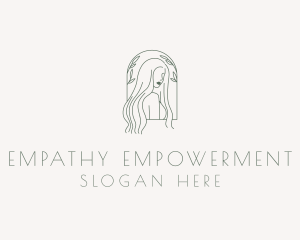 Natural Hair Salon logo design