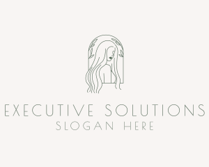 Natural Hair Salon logo design