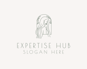 Natural Hair Salon logo design