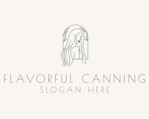 Natural Hair Salon logo design